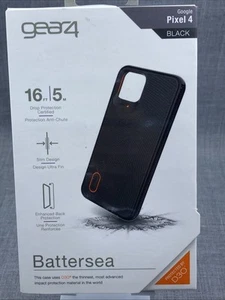 ZAGG Gear4 Battersea Slim Hard Protective Case for Pixel 4 Black - Picture 1 of 4