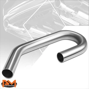 DIY Custom 2.5" OD Mild Steel Natural Finish 45&180 Degree U-Bend Exhaust Pipe - Bild 1 von 6
