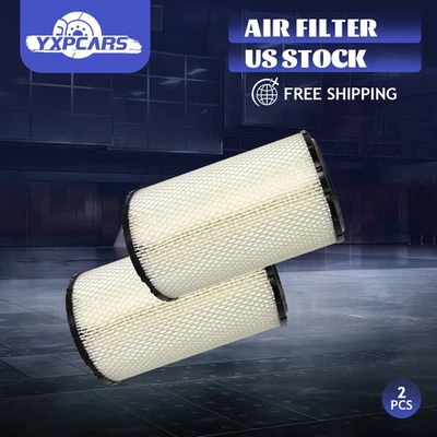 2x Filtro de aire del motor para Cadillac Escalade Chevrolet C1500 Tahoe GMC K3500 Yukon Foto 1 de 4