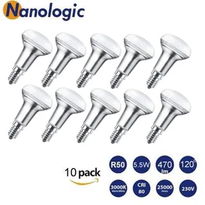 10x R50 E14 LED Reflektor Lampen Glühbirne Strahler Spot Beleuchtung 3000K 5.5W - Bild 1 von 4