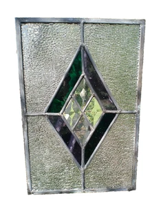 Indoor/Outdoor Stained Glass Window Hanging - Handmade - Picture 1 of 4