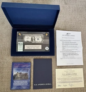 S.S. Andrea Doria Shipwreck Currency, 1935E $1 Silver Certificate, PCGS Grade B - Picture 1 of 14