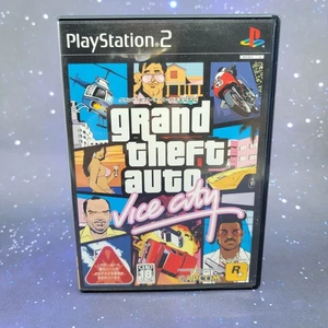 Grand Theft Auto Vice City (Sony PlayStation 2) JAPANESE Video Game 1319 - Picture 1 of 7