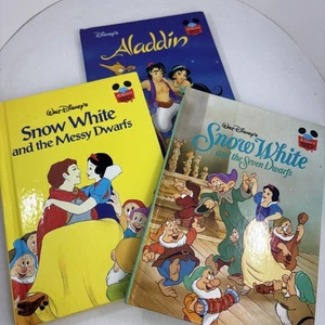 Vintage Disney's Wonderful World Of Reading Book Lot Of 3 1993 - Bild 1 von 7