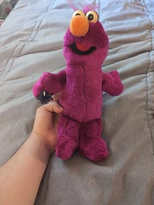 Sesame Street Telly Monster Plush Vintage 1990s Jim Henson Applause 12” Hang Tag - Picture 1 of 7