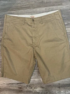 Pantalones cortos chinos Levis beige talla 36 nuevos sin etiquetas - Imagen 1 de 6
