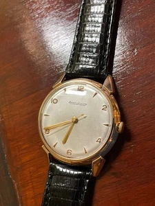 Jaeger-LeCoultre Handaufzug 18K 750 Gelbgold Dresswatch 36 mm Vintage - Bild 1 von 6