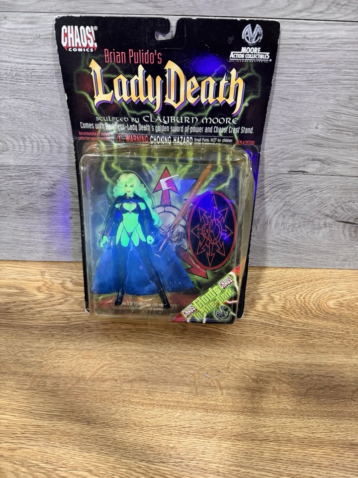 Lady Death Chaos Comics Moore Action Collectibles Glow in The Dark Variant