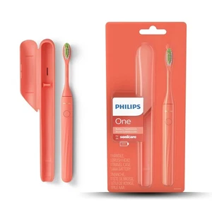 Philips Sonicare One by Sonicare Cepillo de dientes a batería, Miami Coral, HY1100/01 - Imagen 1 de 4