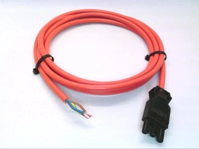 Cable de alimentación de conexión Rittal SZ-4315-100 3 polos 9,8 pies Foto 1 de 2