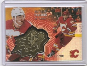 2021-22 Upper Deck Extended Matthew Tkachuk SPx Finite Radiance Insert Card /799