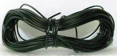 Model Railway/Railroad Layout/Power/Dropper Wire 10m Roll 16/0.2mm3A Black 2ndPO - Image 1 of 4