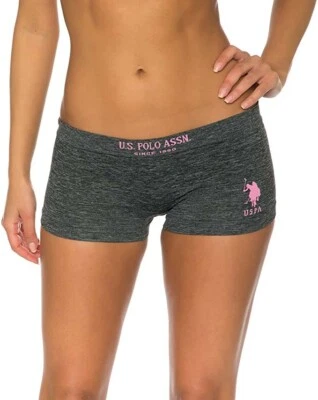 Bermuda Polo Assn masculina sem costura cinza médio - Imagem 1 de 2