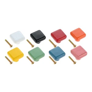Square Kitchen Cabinet Knobs Drawer Cupboard Door Pull Handle Kitchen Hardware - Picture 1 of 27