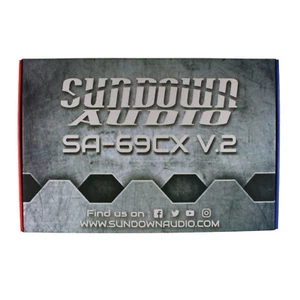 Sundown Audio SA-69CX V.2 6"x9" Coaxial Speakers tweeters FAST FREE SHIPPING - Picture 1 of 3
