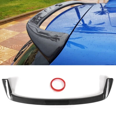 Carbon Look Rear Roof Spoiler Lip Wing Fits BMW F20 F21 116i M135i M140i 2012-18 - Image 1 of 4