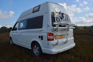 VW Bus T5/T6/T6.1 Fahrradträger Fiamma Alu neu für Hohe FLÜGELTÜREN Hochdach - Bild 1 von 12