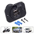 Multi purpose Dual USB Charger Socket Outlet for Car Motorcycle 3 1A Power