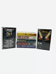 Vintage Cassette Tapes Counting Crows Zz Top Gun Clapton Dokken Damn Yankees Use - Picture 1 of 9