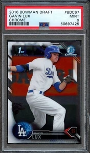 BB - 2016 Bowman Chrome - #BDC67 - Gavin Lux - PSA 9 - Picture 1 of 2