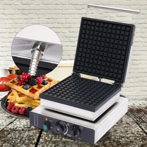 Waffeleisen Kommerzielle Elektrische Maschine Quadratisch Antihaft Waffelmaschine - Bild 1 von 10