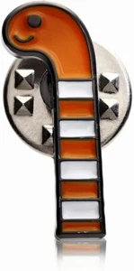 Pin Anstecker Pins Conger Aal Motiv Schmetterling Clutch Unikat Meeresbewohner C0044 - Bild 1 von 2