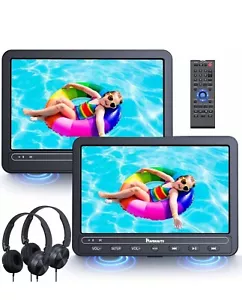 Naviskauto 10.1 inch Dual Screen Portable DVD Media Player - Picture 1 of 8