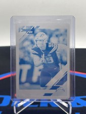 Joey Bosa Donruss 2019 Cyan Printing Plate 1/1 #134 Chargers