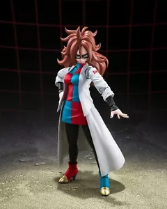 Dragon Ball FighterZ Figura S.H. Figuarts Androide 21 (Lab Coat) 15 cm Tamashii - Imagen 1 de 8