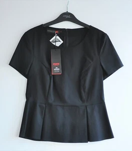 Minx Stretch Oberteil Blusen Shirt Gr 38 Schwarz nicht getragen ! - Bild 1 von 2