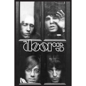 PÓSTER DE VENTANA THE DOORS 24x36 NUEVO ENVÍO GRATUITO MORRISON MANZAREK KRIEGER DENSMORE - Imagen 1 de 1