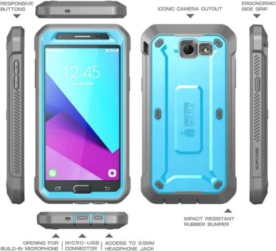 SUPCASE Military-Grade Protection Case Cover for SamsungGalaxy J7 (SM-J727) 2017 - Image 1 of 4