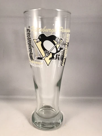 Pittsburgh Penguins Spirit Logo Beer Pint Pilsner Glass Cover