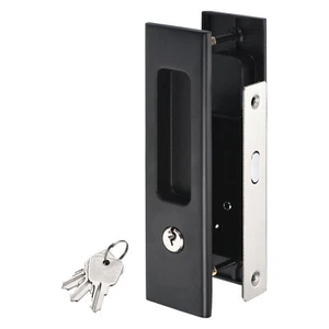 Sliding Door Lock Invisible Recessed Handle Latch Pocket Door Lock Sliding - Picture 1 of 8