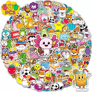 600PCS Stickers for Kids Cute Stickers Kawaii, Water Bottle Stickers Waterproof - Picture 1 of 12
