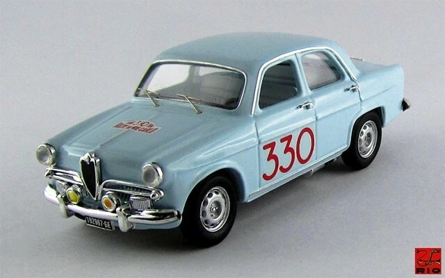 Alfa ROMEO Giulietta T.i. Rally di Montecarlo 1964 #330 Rio 1 43 Rio4410