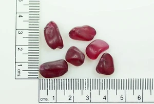 14 gr Rubí Recristalizado Laboratorio Cultivado Facetado Áspero - Imagen 1 de 4