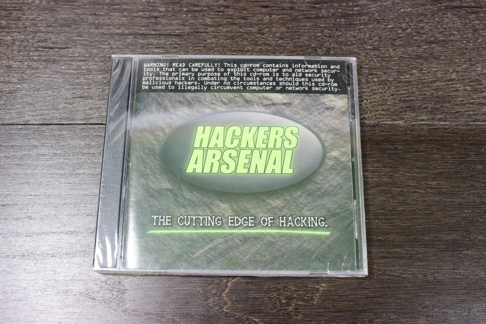 2002 2003 Hackers Arsenal The Cutting Edge Of Hacking CDROM For Windows 95/98 - Image 1 of 4