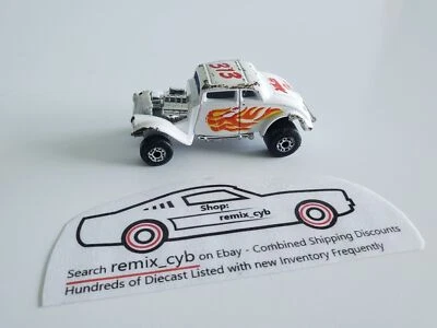 Matchbox No. 69 '33 Willys Street Rod - White Heat - Image 1 of 4