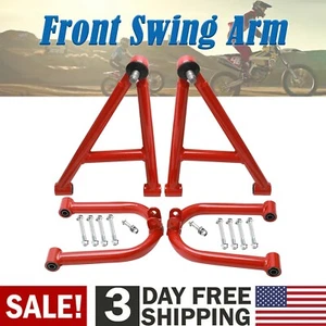 DIY 4WD Front Shock Swing Arm Upper & Lower A-Arm For ATV Quad Go Kart 4 Wheeler - Imagen 1 de 6