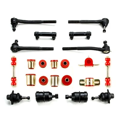 Kit de suspensão dianteira poli vermelha compatível com 1975 - 1979 Buick Skylark GS Gran Sport - Imagem 1 de 4