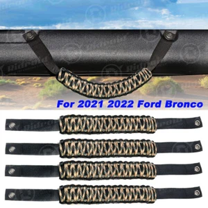 for 2021-2024 Ford Bronco 2/4 Door 4x CAMO Roll Bar Roof Top Grab Handles Grip - Bild 1 von 7