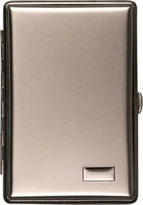 VOM HOFE 5er Cigar Case / Metal Matte / Engraving Space/Length 130mm / To 16 MM - Picture 1 of 1