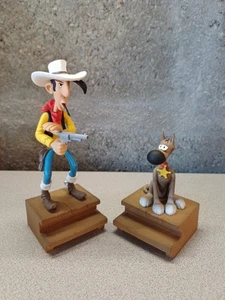 résine lucky luke et rantanplan - Imagen 1 de 5
