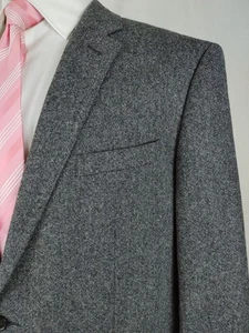Chaqueta de tweed J Crew Crosby Abraham Moon para hombre 46R Yorkshire Blazer Abrigo deportivo - Imagen 1 de 15