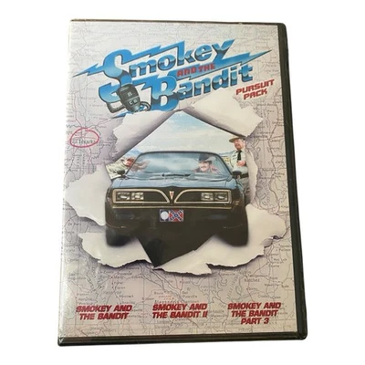 Smokey And The Bandit Pursuit Pack 3 Movie Trilogy DVD - New, Sealed - Image 1 of 2