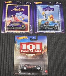 HOT WHEELS 101 DALMATINER CRUELLA ALADDIN DECO DELIVERY LION KING GMC PANEL LOT - Bild 1 von 8