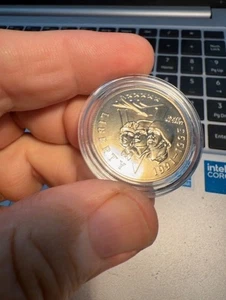1993 WWII World War 2 1991-1995 - Commemorative Half Dollar - Picture 1 of 5