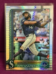 2025 Topps Chrome - Randy Arozarena #164 Prism Refractor | Mariners - Picture 1 of 2