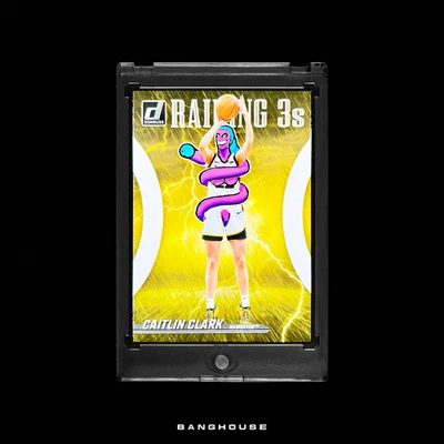 1/1 CAITLIN CLARK RC 🔥 RAINING 3S ROOKIE SSP 🔥 NUEVO PENINI: UNO DE UNO ARTE Foto 1 de 4